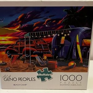 1000 Piece Puzzle Beach Camp Still Sealed